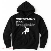 Funny Definition Wrestling Wrestler  Hoodie thumb 0