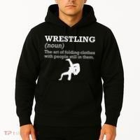 Funny Definition Wrestling Wrestler  Hoodie thumb 2