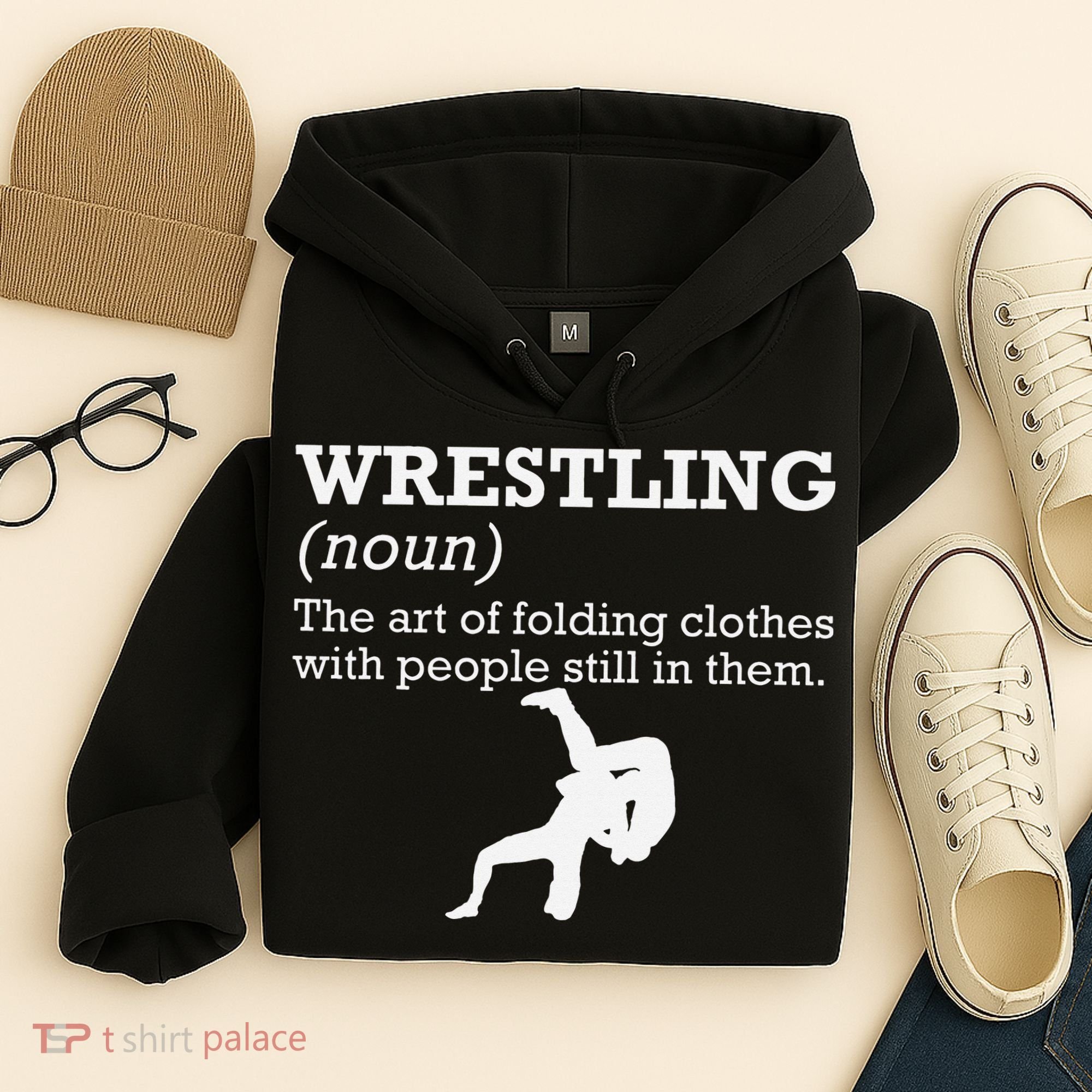 Funny Definition Wrestling Wrestler  Hoodie