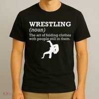 Funny Definition Wrestling Wrestler  T-Shirt thumb 3