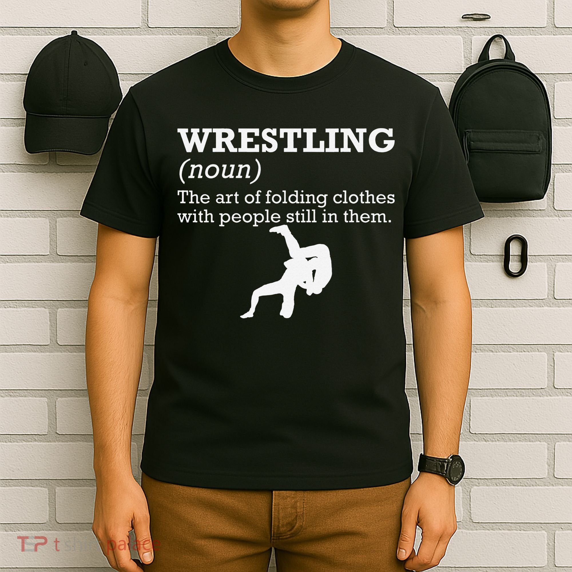 Funny Definition Wrestling Wrestler  T-Shirt