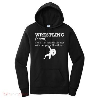Funny Definition Wrestling Wrestler  Women's Hoodie