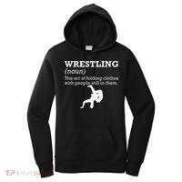 Funny Definition Wrestling Wrestler  Women's Hoodie thumb 0