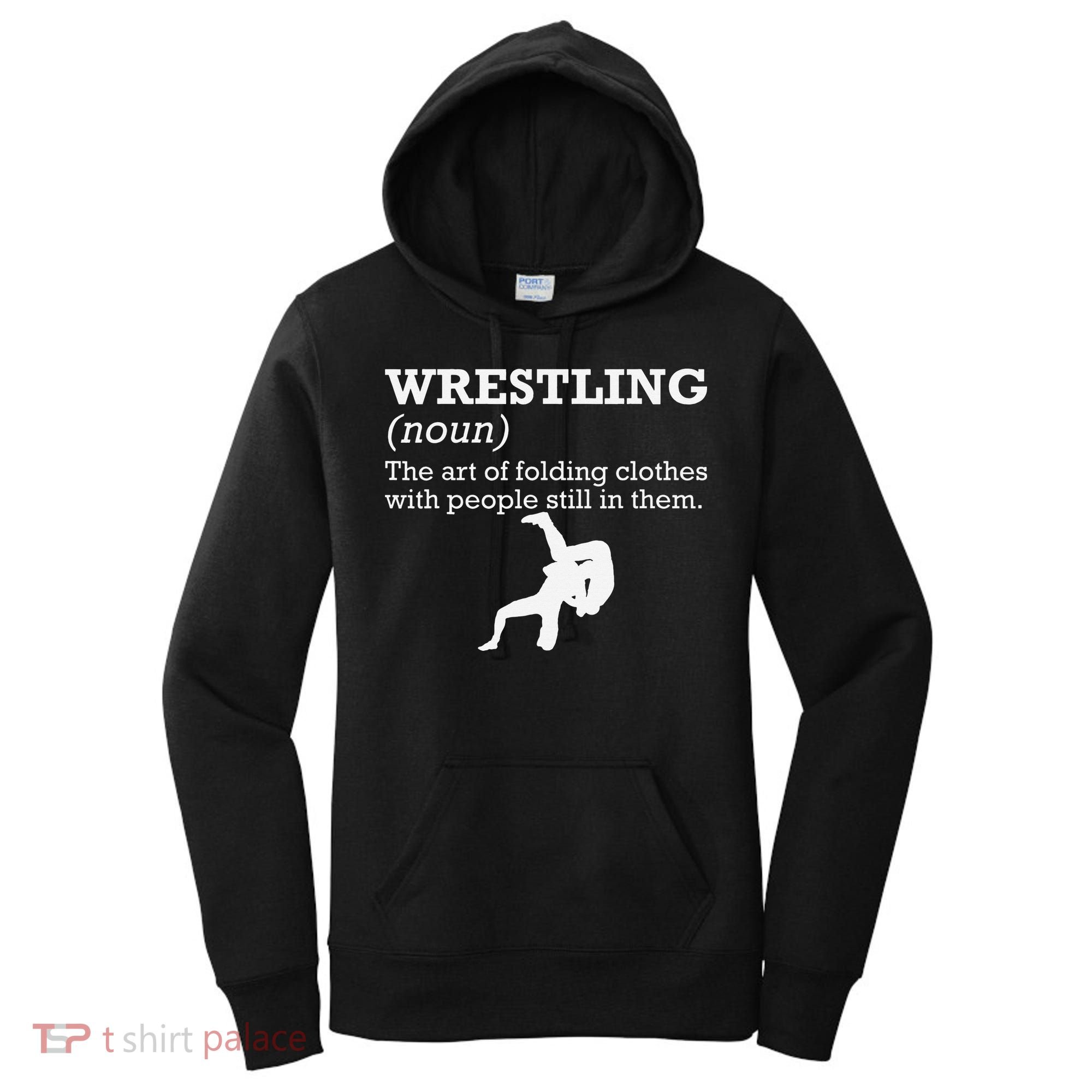 Funny Definition Wrestling Wrestler  Women's Hoodie