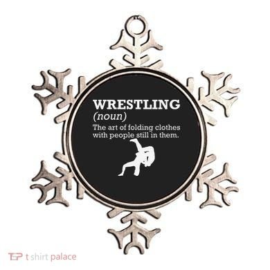 Funny Definition Wrestling Wrestler  Ornament