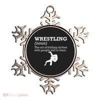 Funny Definition Wrestling Wrestler  Ornament thumb 0