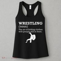 Funny Definition Wrestling Wrestler  Women's Tank Top thumb 3
