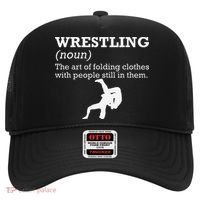 Funny Definition Wrestling Wrestler  Hat thumb 0