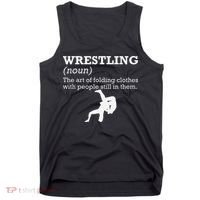 Funny Definition Wrestling Wrestler  Tank Top thumb 0