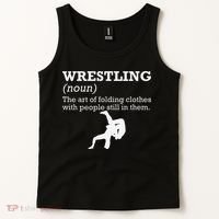 Funny Definition Wrestling Wrestler  Tank Top thumb 2
