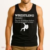 Funny Definition Wrestling Wrestler  Tank Top thumb 3
