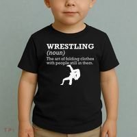 Funny Definition Wrestling Wrestler  Toddler T-Shirt thumb 2