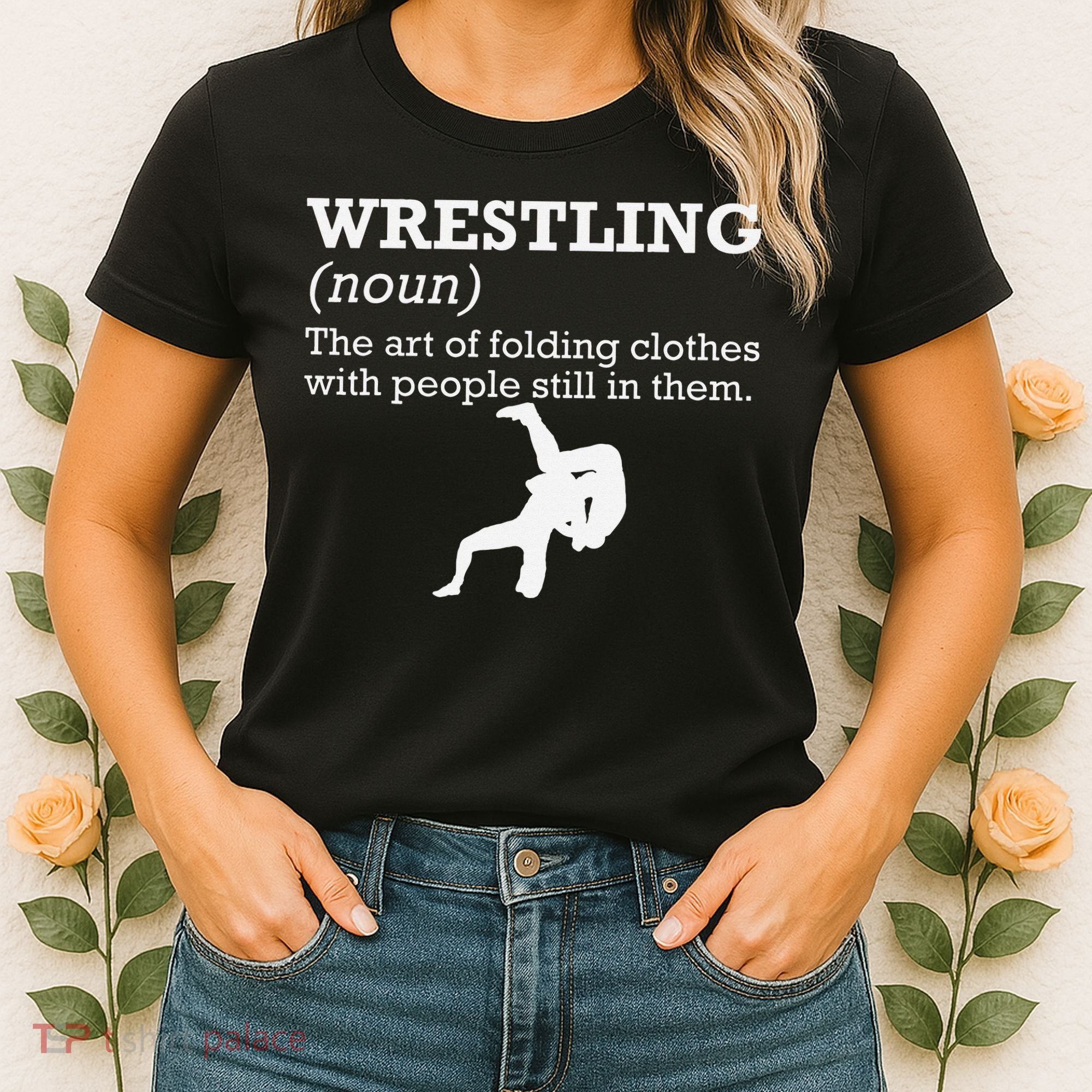 Funny Definition Wrestling Wrestler  Women's T-Shirt