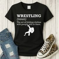 Funny Definition Wrestling Wrestler  Women's T-Shirt thumb 3