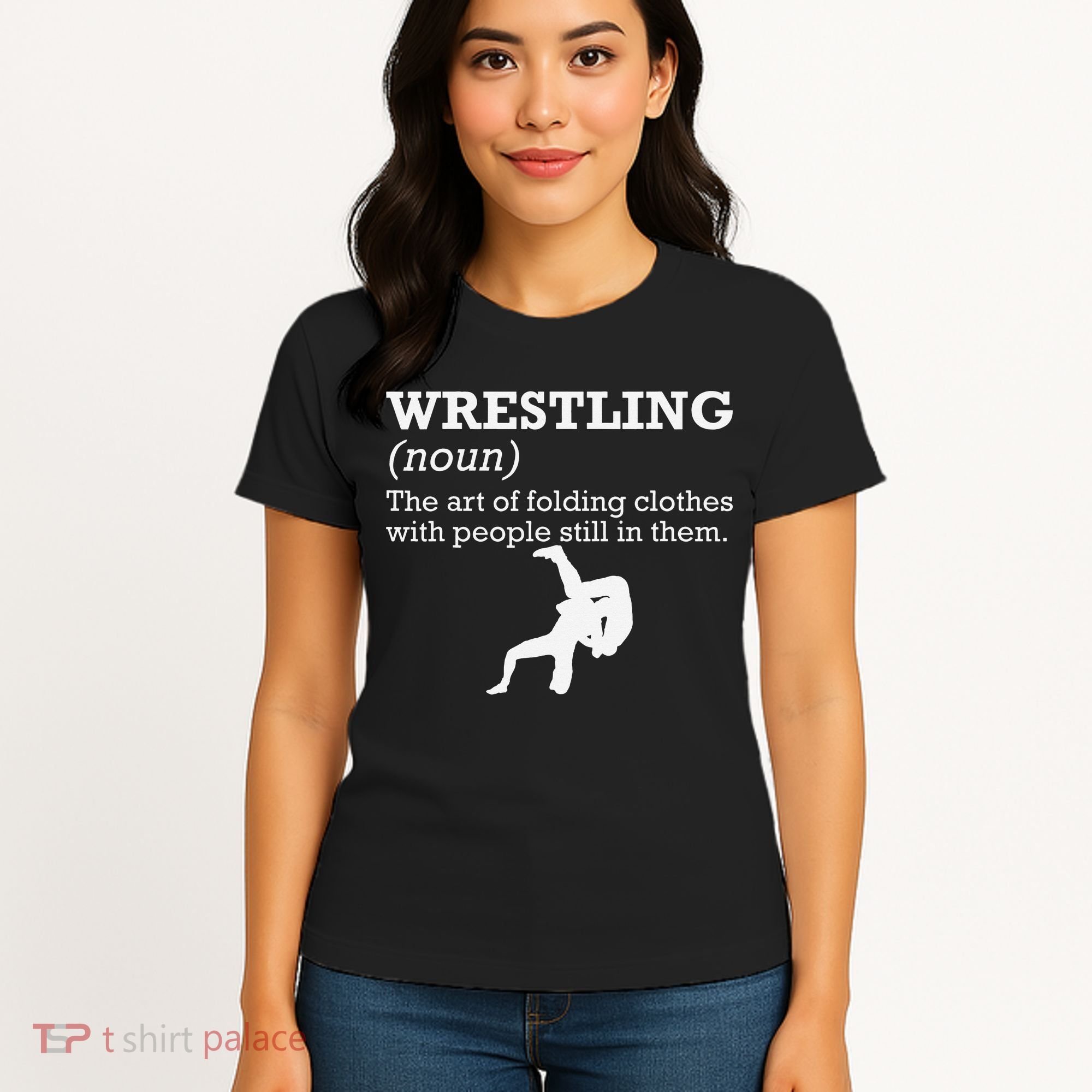 Funny Definition Wrestling Wrestler  Women's T-Shirt