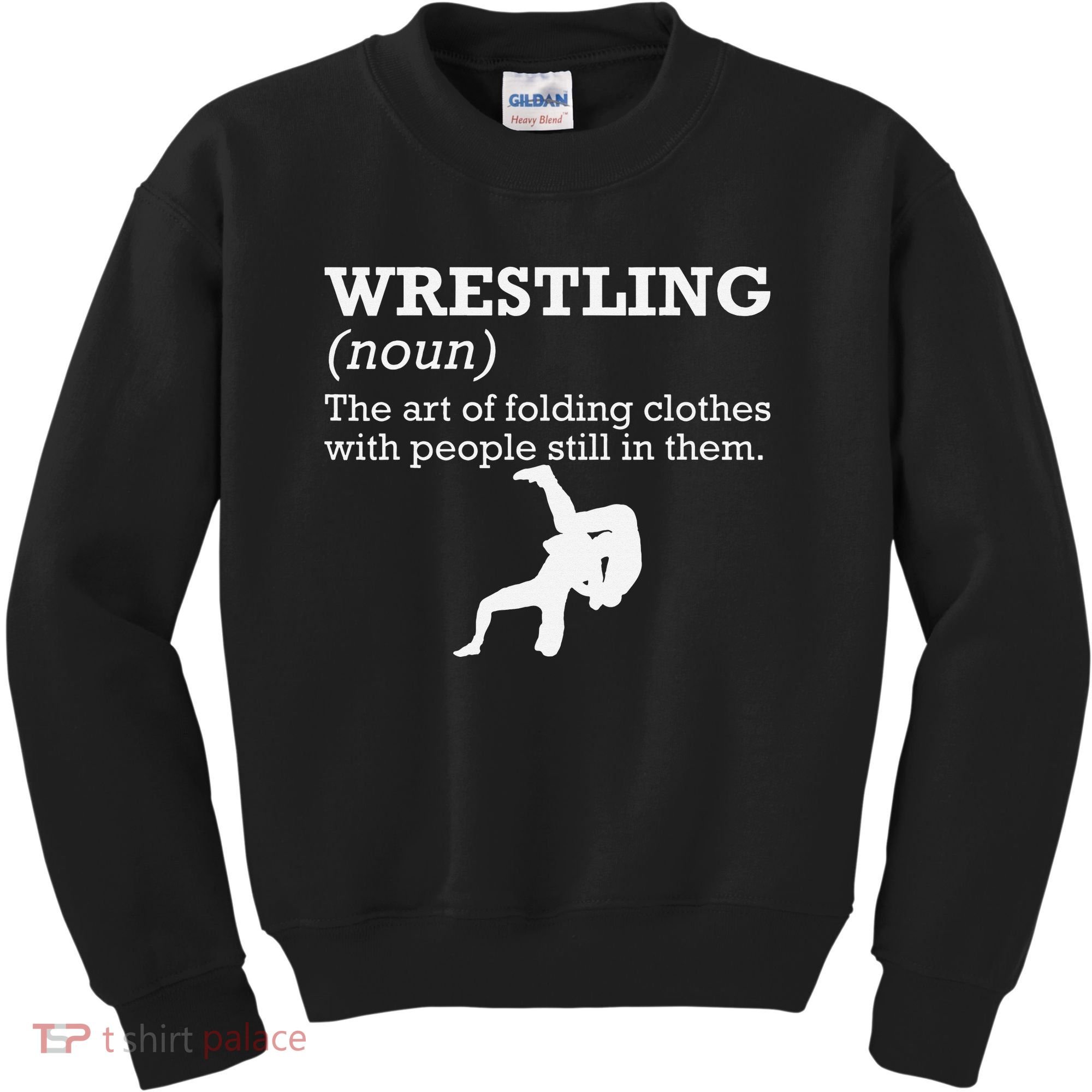 Funny Definition Wrestling Wrestler  Kids Sweatshirt