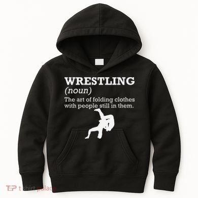Funny Definition Wrestling Wrestler  Kids Hoodie