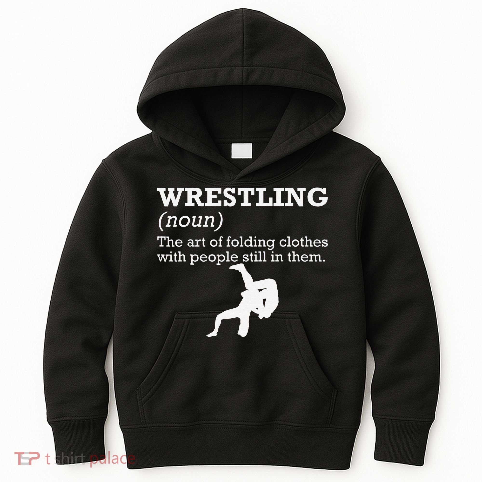 Funny Definition Wrestling Wrestler  Kids Hoodie
