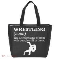 Funny Definition Wrestling Wrestler  Tote Bag thumb 0