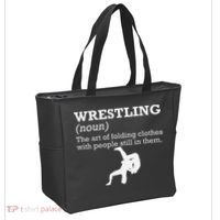 Funny Definition Wrestling Wrestler  Tote Bag thumb 2