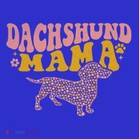 Funny Dachshund Weenie Mama Floral Wiener Dog Lover Funny Gift Women's Tank Top thumb 5