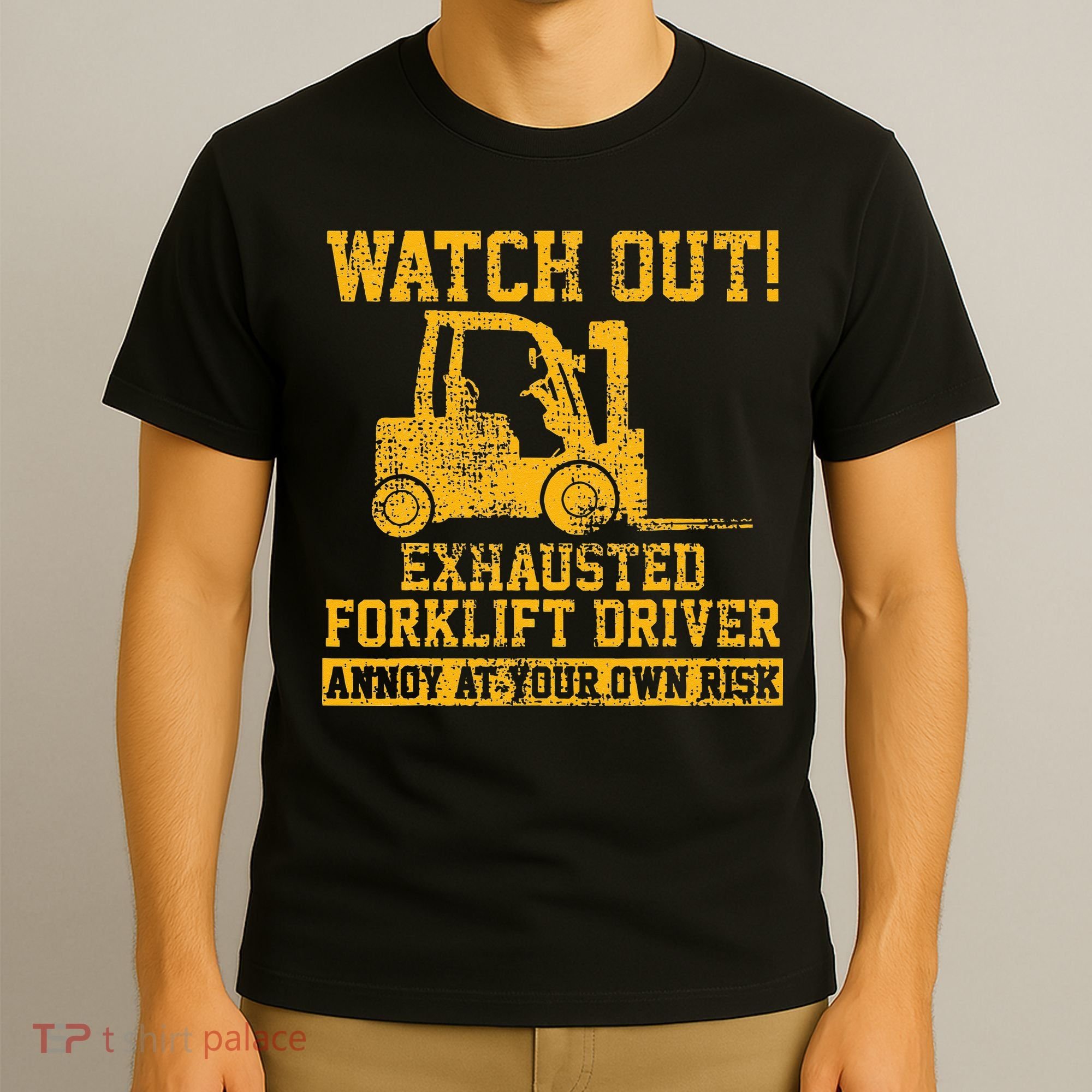 Forklift Driver Watch Out Gift Vintage T-Shirt