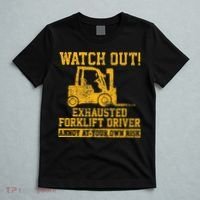 Forklift Driver Watch Out Gift Vintage T-Shirt thumb 5