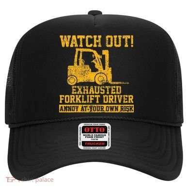 Forklift Driver Watch Out Gift Vintage Hat