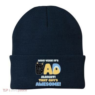 Fathers Day Woo Yeah Its Dad Alright That Guys Awesome Beanie