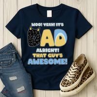 Fathers Day Woo Yeah Its Dad Alright That Guys Awesome Women's T-Shirt thumb 3