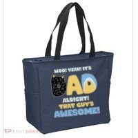 Fathers Day Woo Yeah Its Dad Alright That Guys Awesome Tote Bag thumb 2