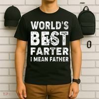 Father's Day World's Best Farter I Mean Father T-Shirt thumb 6