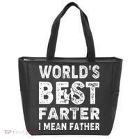Father's Day World's Best Farter I Mean Father Tote Bag thumb 0