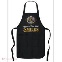 Funny DnD When The DM Smiles It's Already Too Late Apron thumb 0