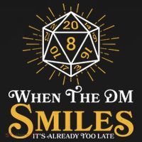 Funny DnD When The DM Smiles It's Already Too Late Bucket Hat thumb 4