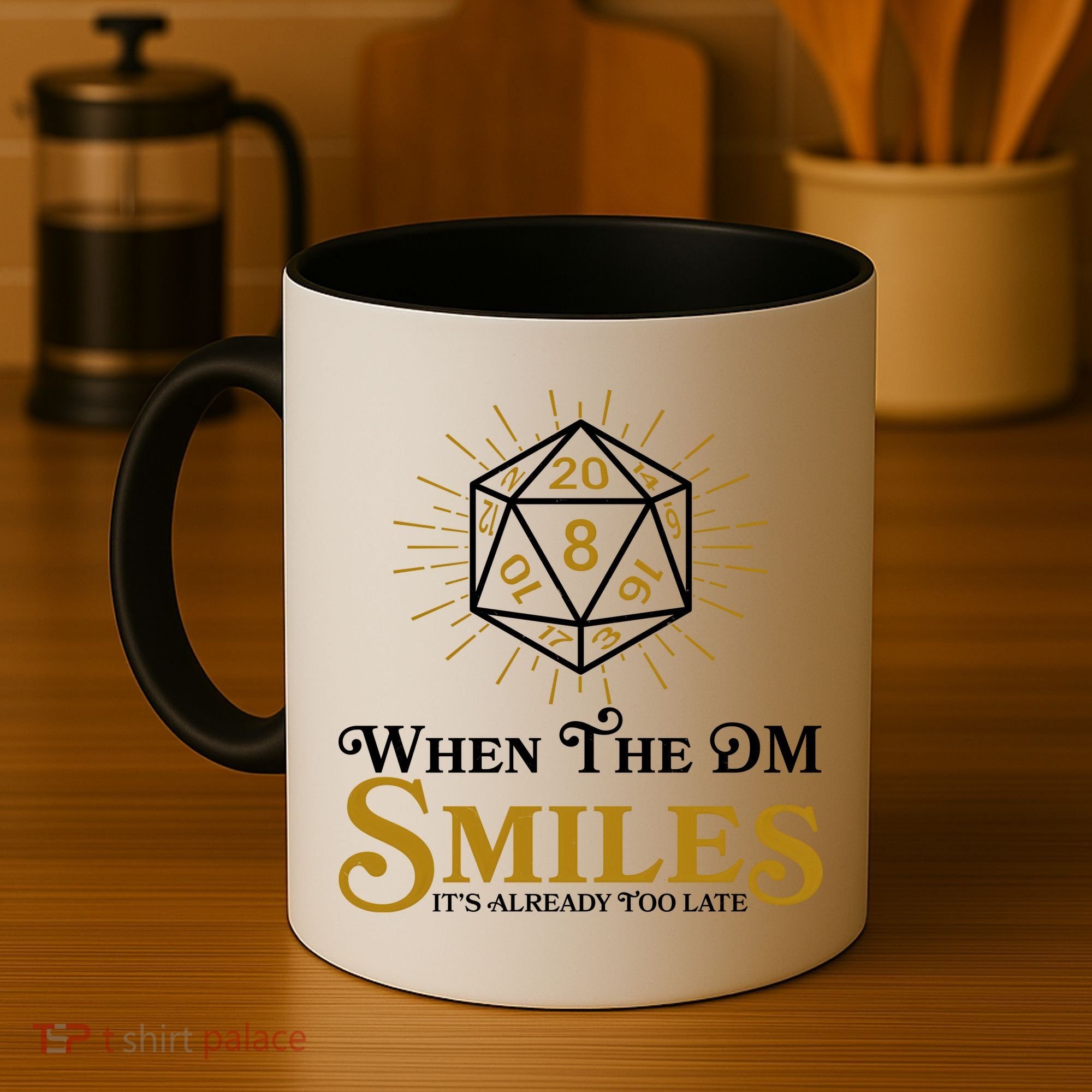 Funny DnD When The DM Smiles It's Already Too Late Coffee Mug
