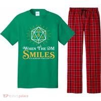Funny DnD When The DM Smiles It's Already Too Late Pajama Set thumb 0