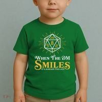 Funny DnD When The DM Smiles It's Already Too Late Toddler T-Shirt thumb 2