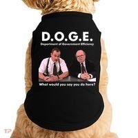 Funny D.O.G.E. What Would You Say You Do Here? Doggie Tank thumb 0