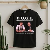 Funny D.O.G.E. What Would You Say You Do Here? T-Shirt thumb 2