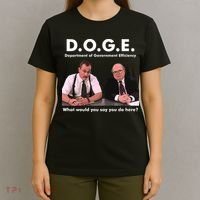 Funny D.O.G.E. What Would You Say You Do Here? T-Shirt thumb 4