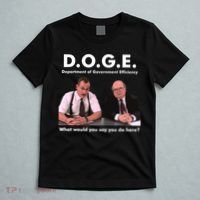 Funny D.O.G.E. What Would You Say You Do Here? T-Shirt thumb 5