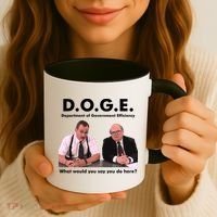 Funny D.O.G.E. What Would You Say You Do Here? Coffee Mug thumb 3