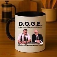 Funny D.O.G.E. What Would You Say You Do Here? Coffee Mug thumb 4