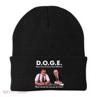 Funny D.O.G.E. What Would You Say You Do Here? Beanie thumb 0
