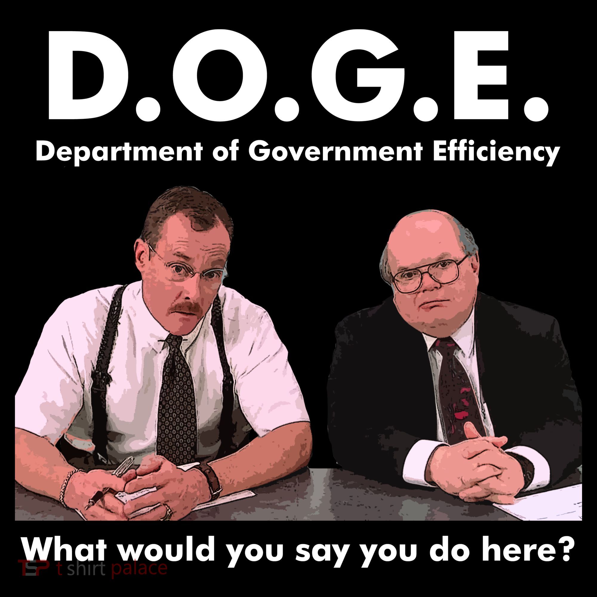 Funny D.O.G.E. What Would You Say You Do Here? Women's Hoodie