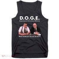 Funny D.O.G.E. What Would You Say You Do Here? Tank Top thumb 0