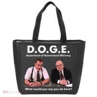 Funny D.O.G.E. What Would You Say You Do Here? Tote Bag thumb 0