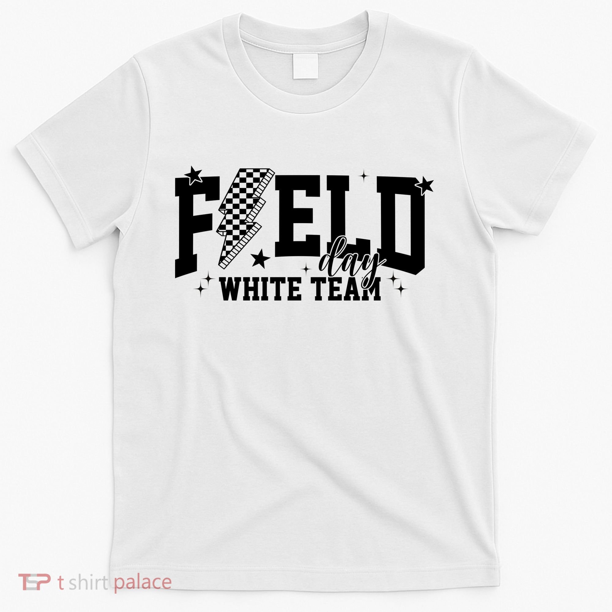 Field Day White Color Team Field Trip T-Shirt