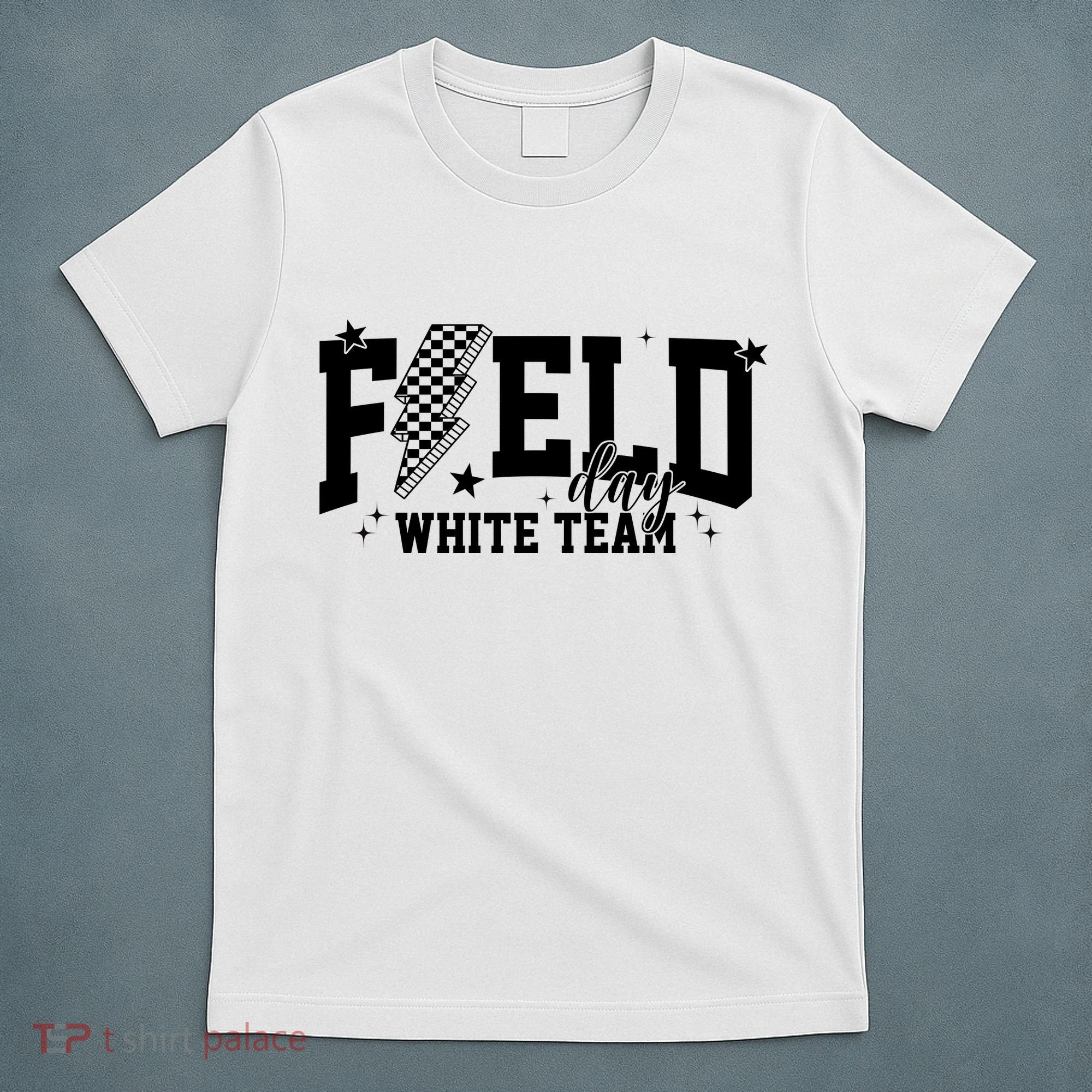 Field Day White Color Team Field Trip T-Shirt